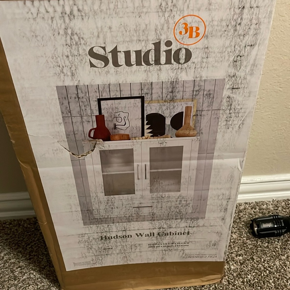 Box looks a little ripped but the item inside is brand new never used